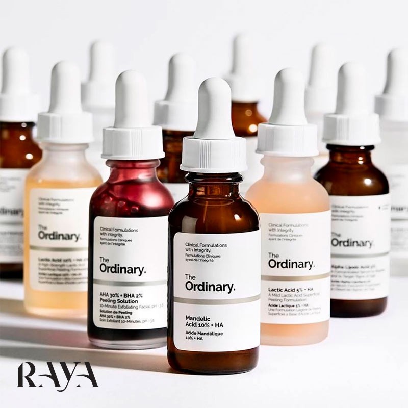 سرم لایه بردار ماندلیک اسید 10% و هیالورونیک اسید اوردینری The Ordinary Mandelic Acid 10% + HA